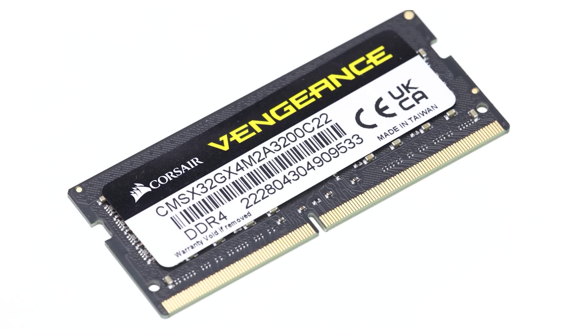 Corsair Vengeance SODIMM 32GB DDR4 3200MHz C22 Speicher für Laptop