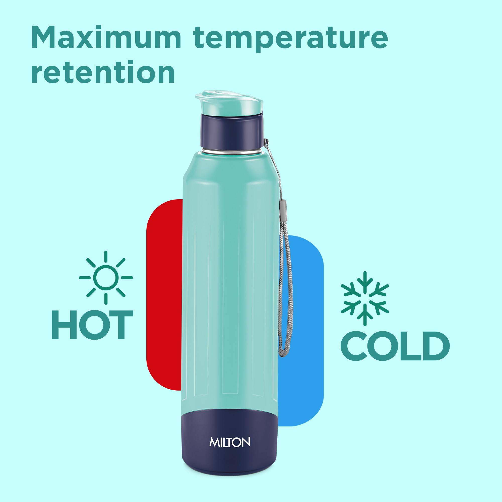 Milton Steel Thermoware - Hot & Cold Water Bottle -3 Milton Steel Thermoware - Hot & Cold Water Bottle -3