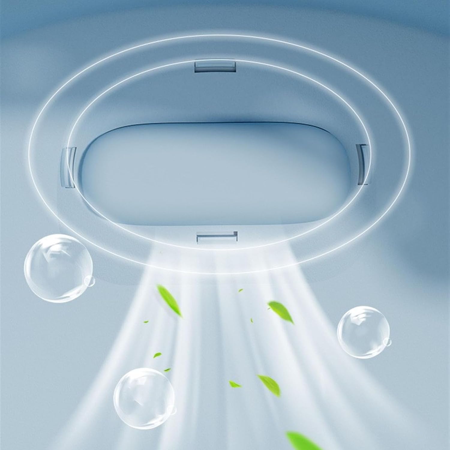 Litterbox Anti-Splash Closed Hooded Kitten Litter Tray, Drawer Type Easy Clean Cat Toilet, Enclosed Cat Toilet with Litter Scoop, Privacy and Easy Access for Cleaning Cat Litter Tray(Blue)