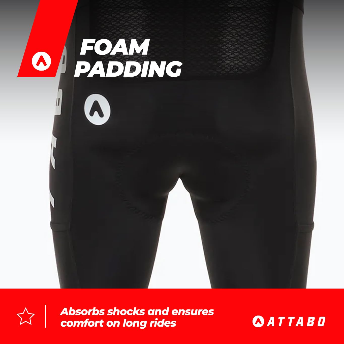 ATTABO Kirun Pro Bib Shorts Cargo Atb-b5ap007-blk - Shorty Mężczyźni
