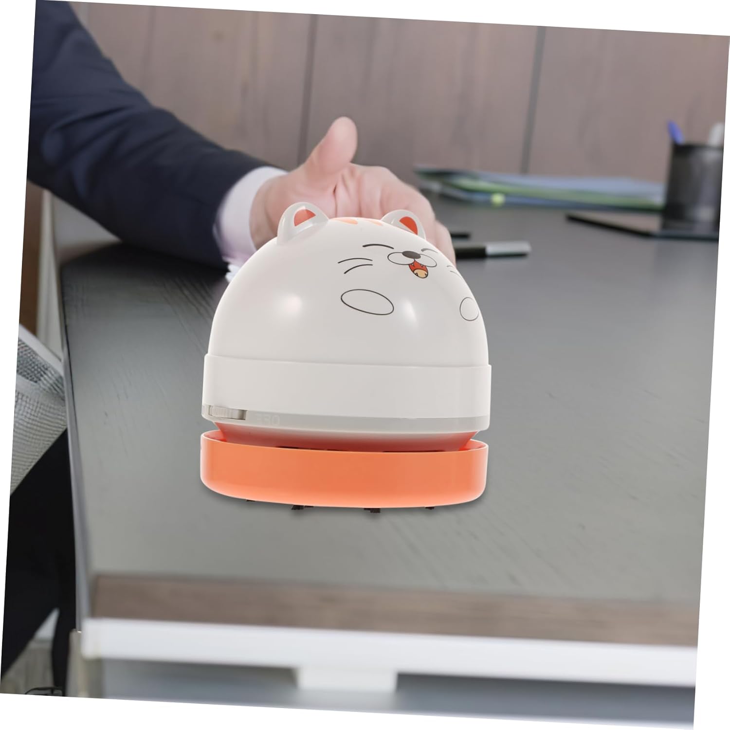 Portable Mini Vacuum Cleaner for Desk Office Home Convenient Tabletop Vacuum Brush Lightweight and Multi-Function for Car and Household Use
