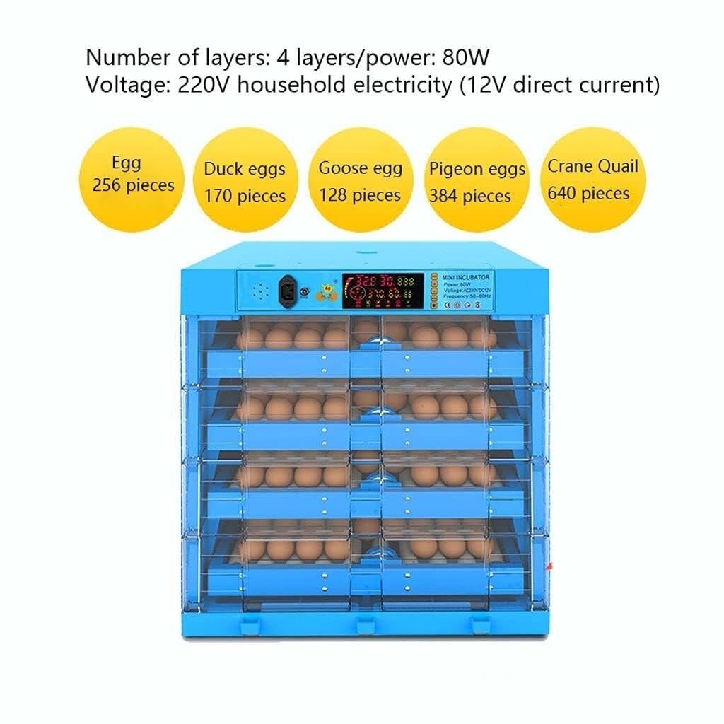 Fully Automatic Intelligent Incubator, Chicken, Duck and Goose Incubator, Small Household Egg Incubator