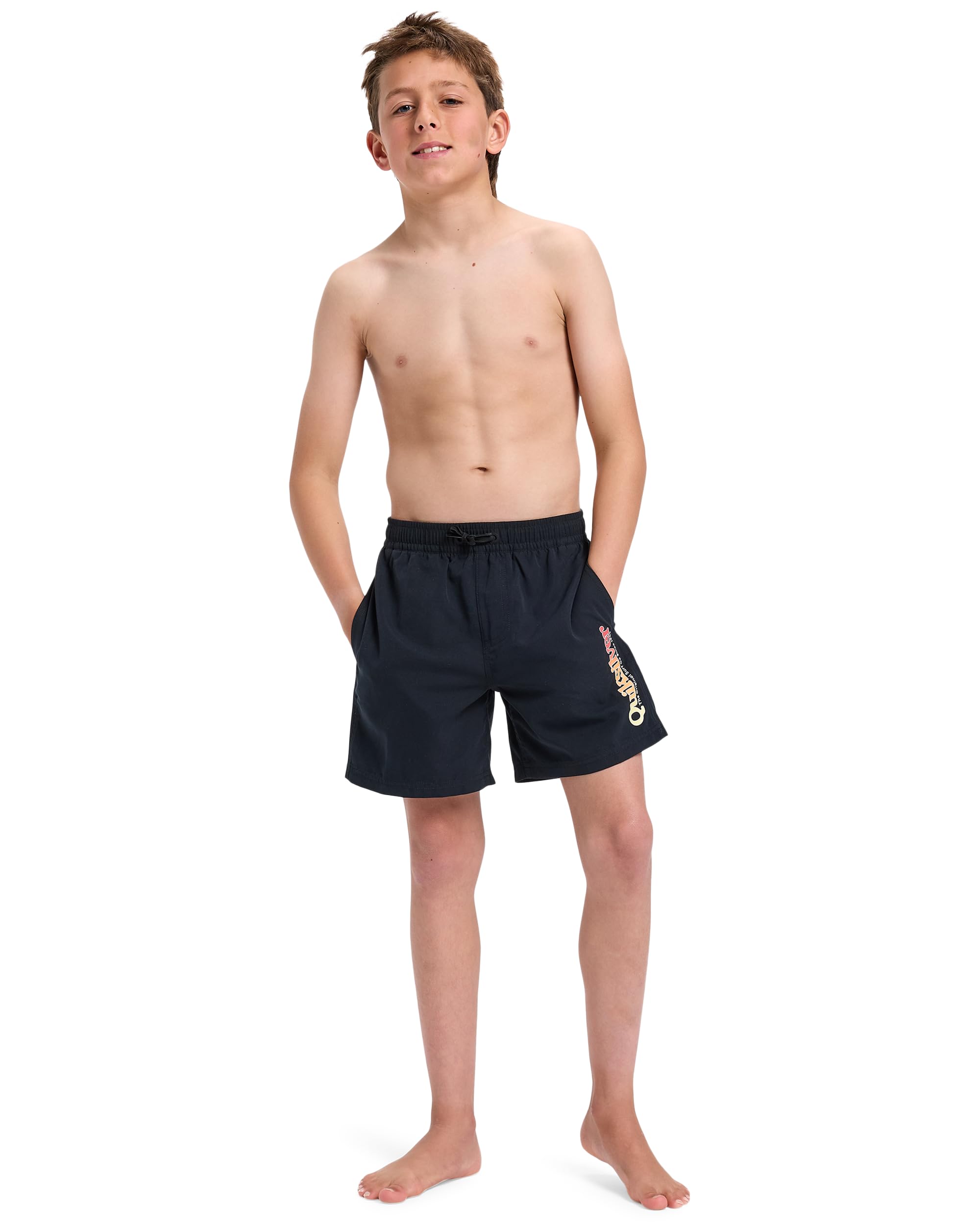 Quiksilver Spl Fineline Volley YTH 14 Maillot de Bain Garçon (Lot de 1)
