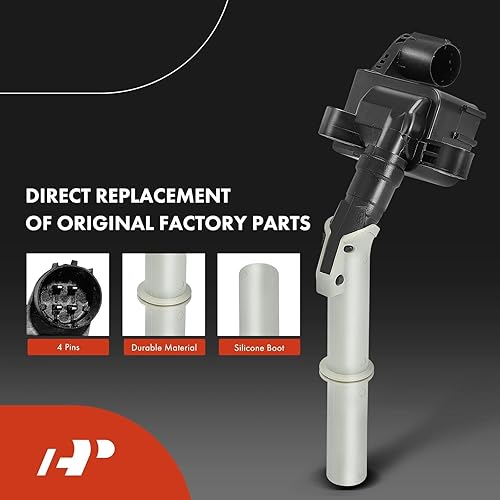 Miniatura 3 de A-Premium Juego de 6 bobinas de encendido y bujías de iridio compatibles con Mercedes-Benz C300 2013-2014, C350 2012-2014, E350 2012-2016, ML350