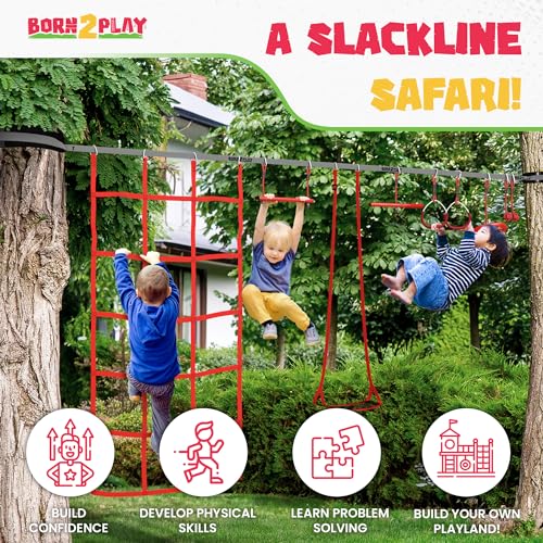 Born 2 Play Ninja Warrior Obstacle Course For Kids thumb #1