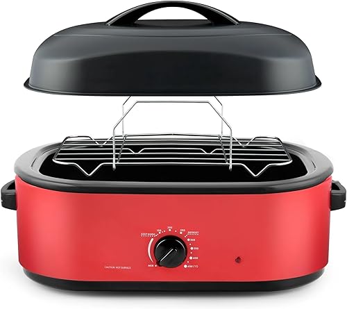 Miniatura 3 de Horno asador de 18 cuartos con tapa de cúpula alta, electrodomésticos de cocina de placa roja caliente, horno eléctrico, electrodomésticos, Horno