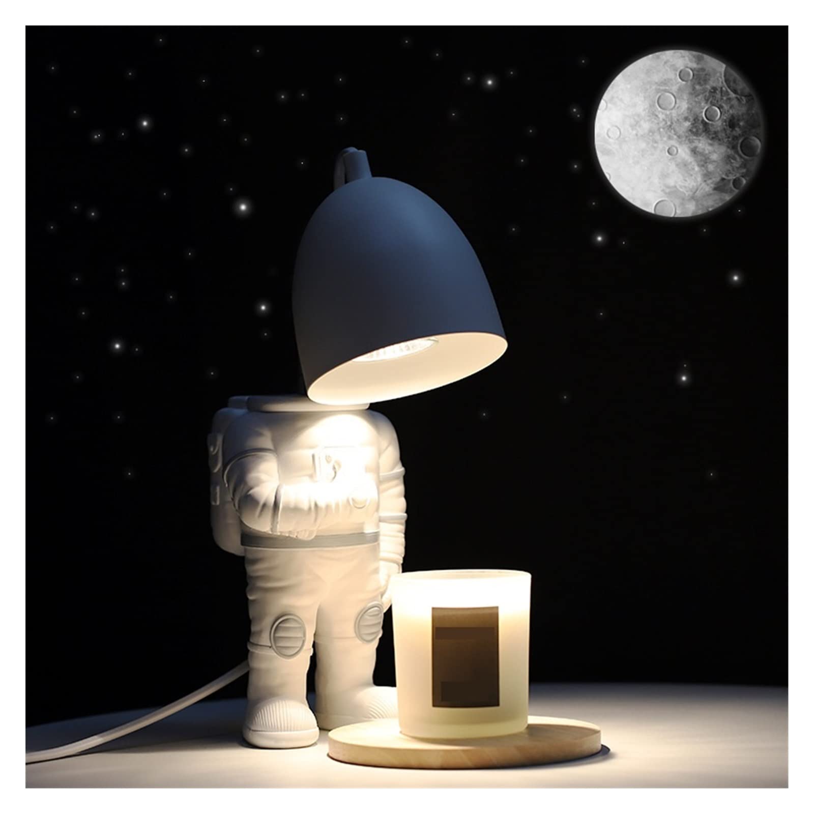 宇宙飛行士デザイン キャンドルウォーマー Amazon.co.jp: 電気キャンドルヒーター 宇宙飛行士キャンドル