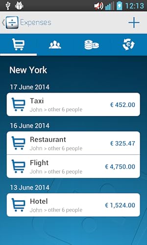 Pay&Share - Shared funds