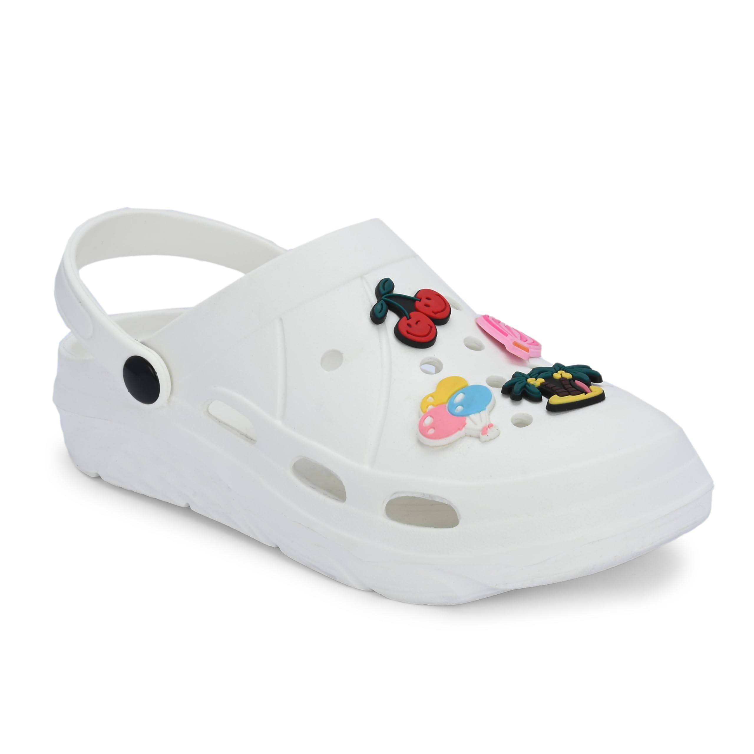 layasa Attractive Lightweight Casual Flip-Flop Clog Slipper for Women/Girls (White, 5) (B0CT8YCQFP) Amazon Price History, Amazon Price Tracker