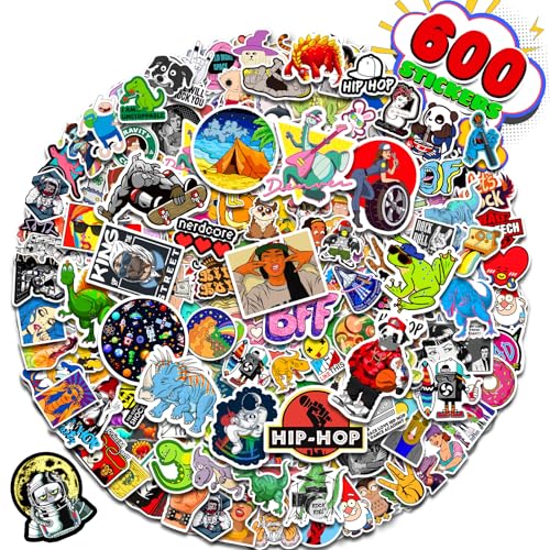 Arme Stickers Pack, 600 Pcs Cool Stickers for Adults, Vinyl Sticker for Waterbottles, Valentine's...