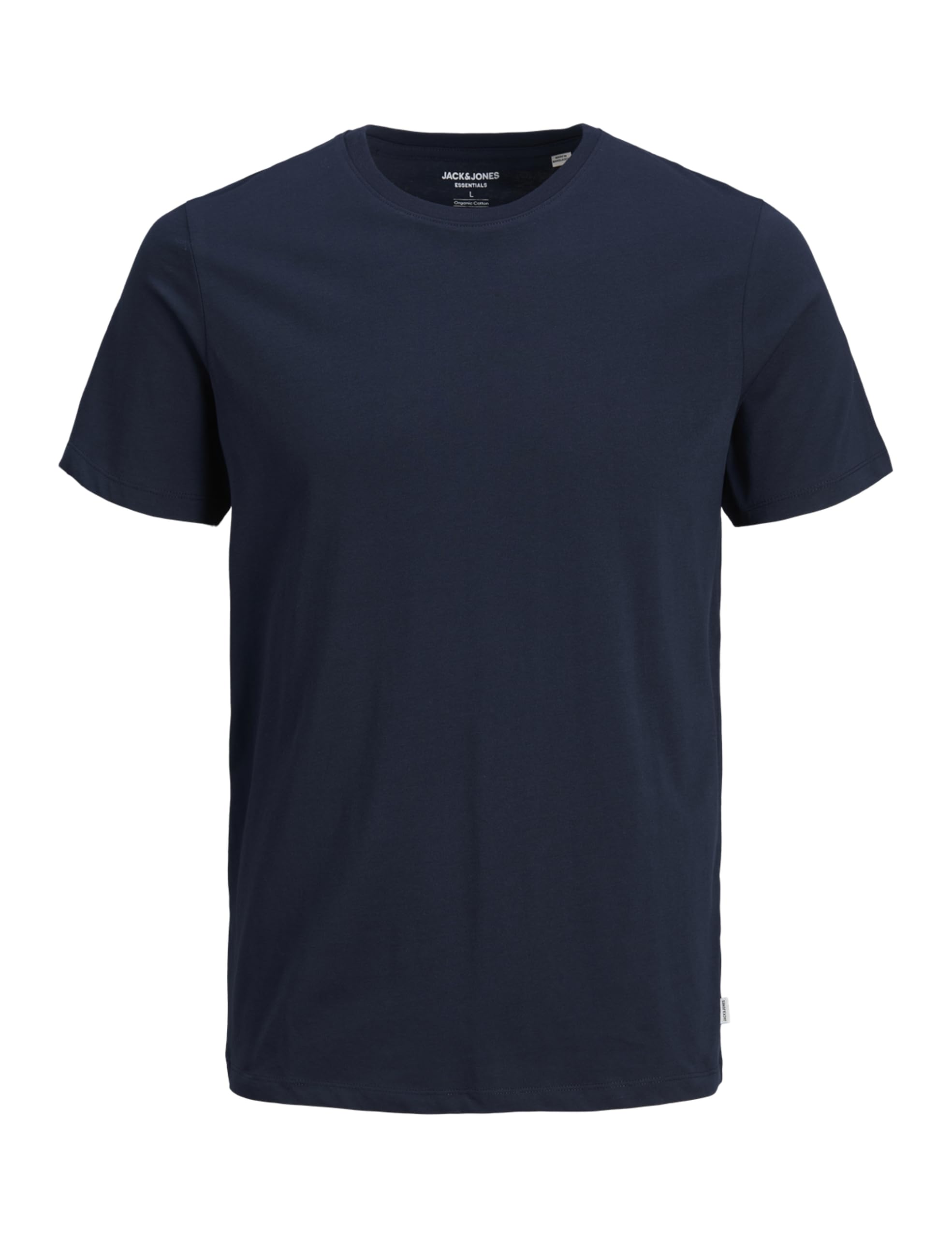 Jack & Jones Men's Bleu T-Shirt O-Neck Gt Organic Basic