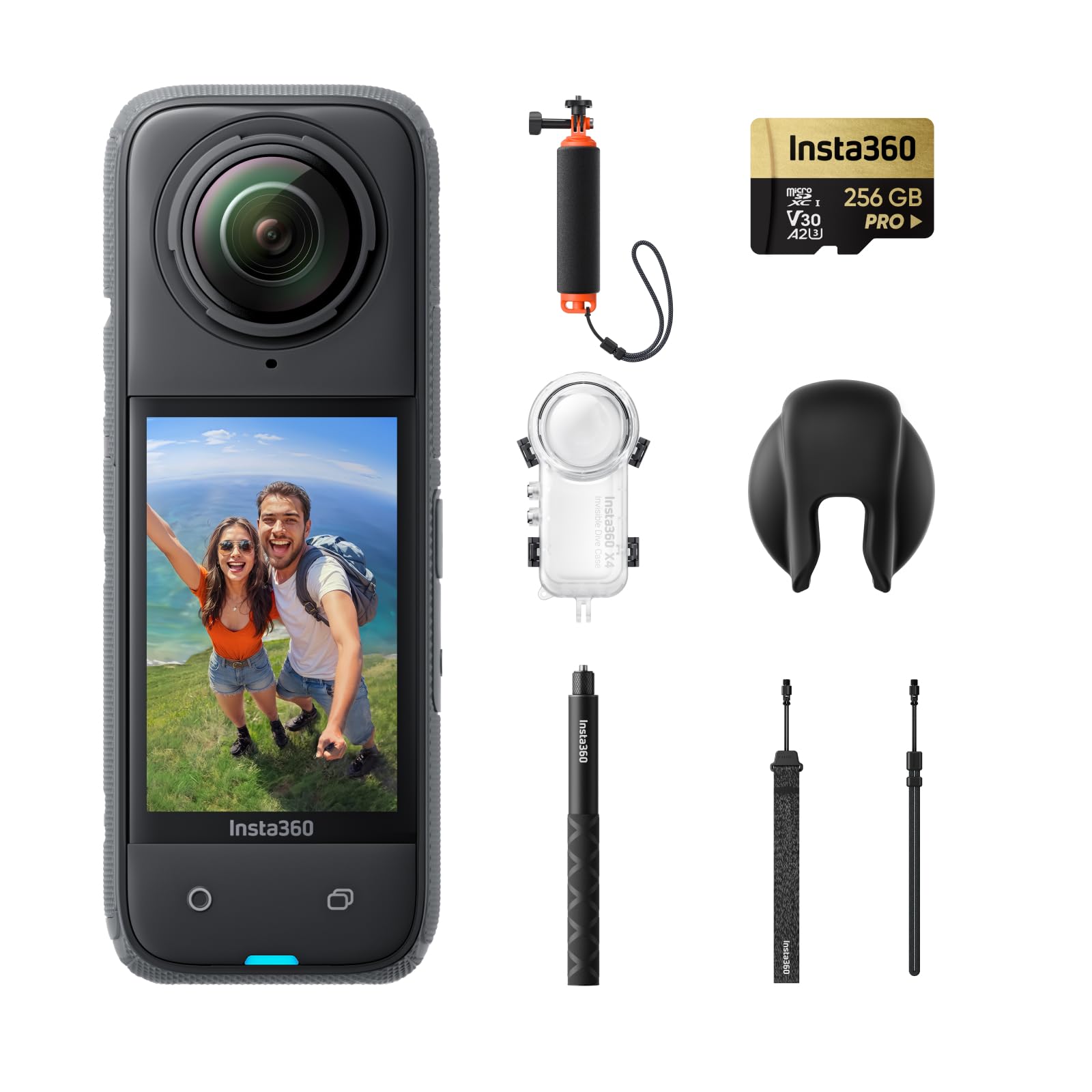 Insta360 X4 Invisible Dive Bundle 8k Waterproof 360 Action Camera 