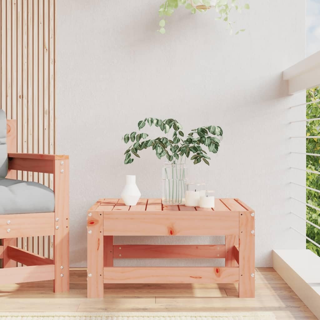 Homgoday Reposapiés de jardín de madera maciza de Douglas, muebles, baúles y baúles para exteriores, caja de jardín, portaherramientas de jardín, puff de exterior, baúl de exterior o