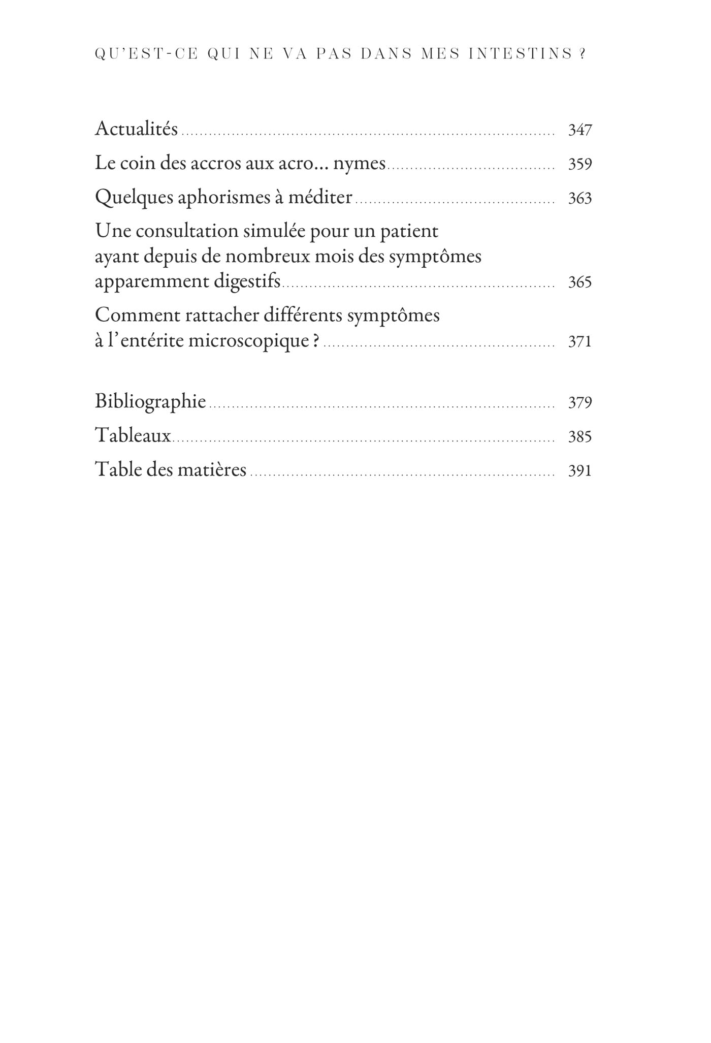 Qu'est-ce qui ne va pas dans mes intestins ? - Face à l'errance médicale : comprendre pour traiter