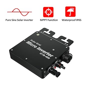 Amazon.co.jp: QOYUE Solar Inverter,400W ソーラーインバータ
