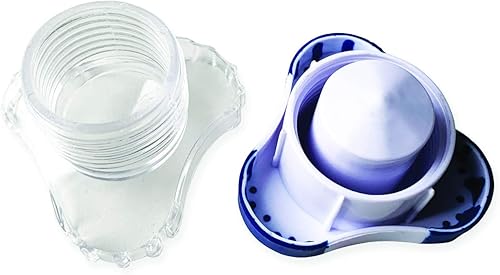 Miniatura 2 de Trituradora de comprimidos, pulverizador de comprimidos, paquete de de 1, Blanco y azul