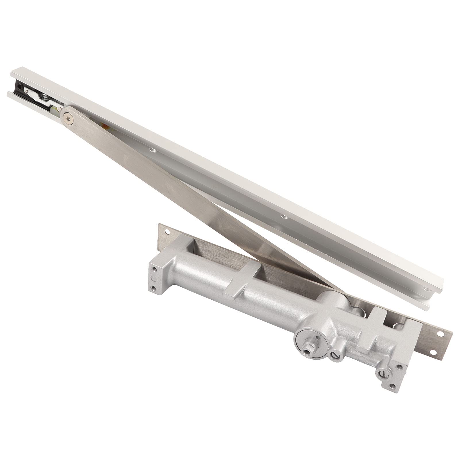 Hydrauliczny samozamykacz do drzwi, regulowany cichy przełącznik prędkości do bezpiecznego zamykania, komercyjny samozamykacz do hoteli, pensjonatów, biur, odlew aluminiowy