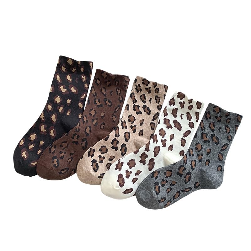 Image of Kelabia 6 Pair Cute Cotton Socks Kawaii Bear Ankle Preppy Ruffle Socks for Women Japanese Fall Vintage Crew Socks