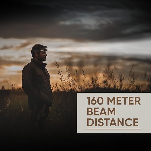 Miniatura 8 de Energizer Jeep HM-2000 - Linterna frontal recargable, fuente de alimentación híbrida, IPX4 resistente al agua, linterna frontal recargable