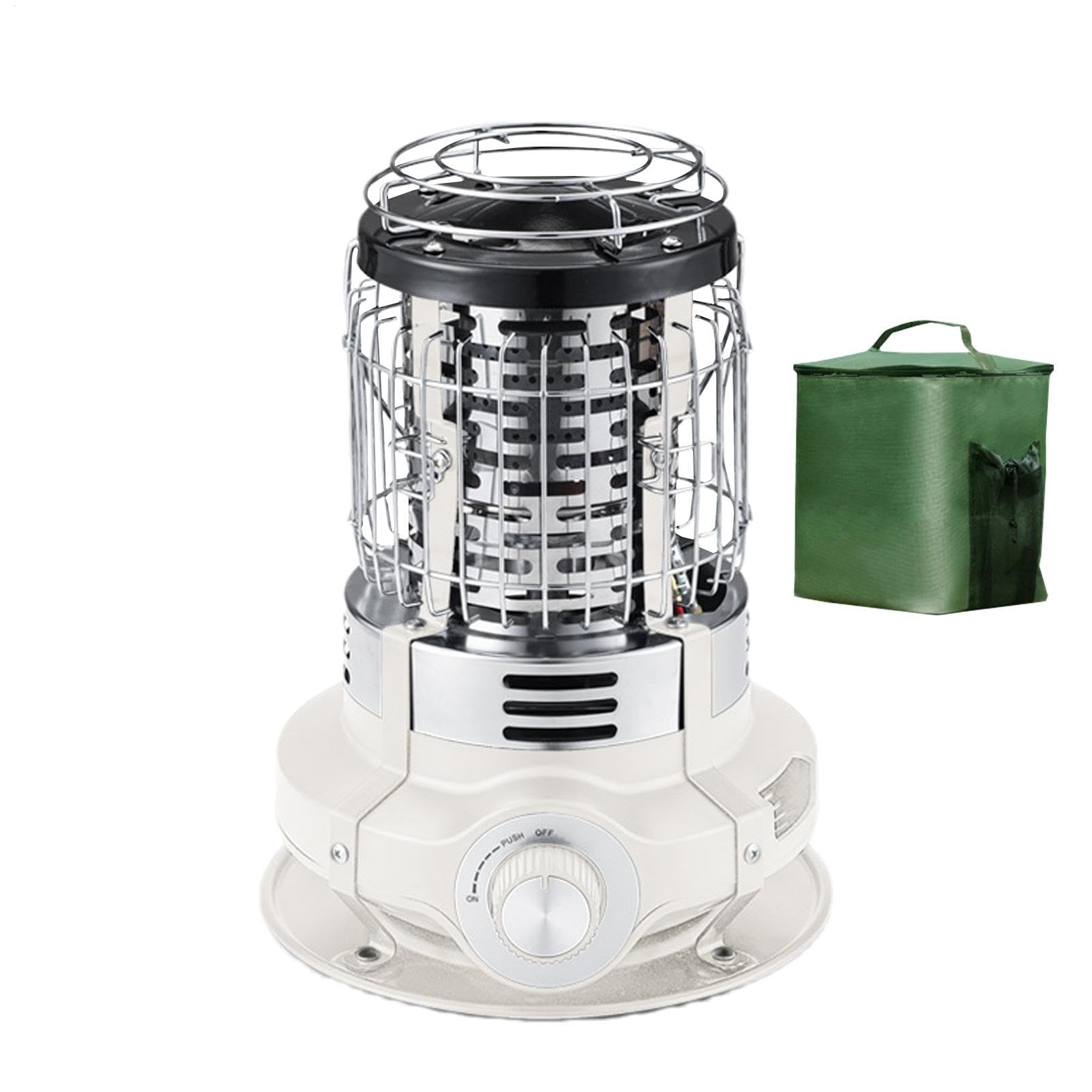 Riscaldatore esterno, Riscaldatore da patio,Riscaldatori elettrici | Stufa riscaldante per portatile da 1500 W per esterni con protezione antiribaltamento per il campeggio