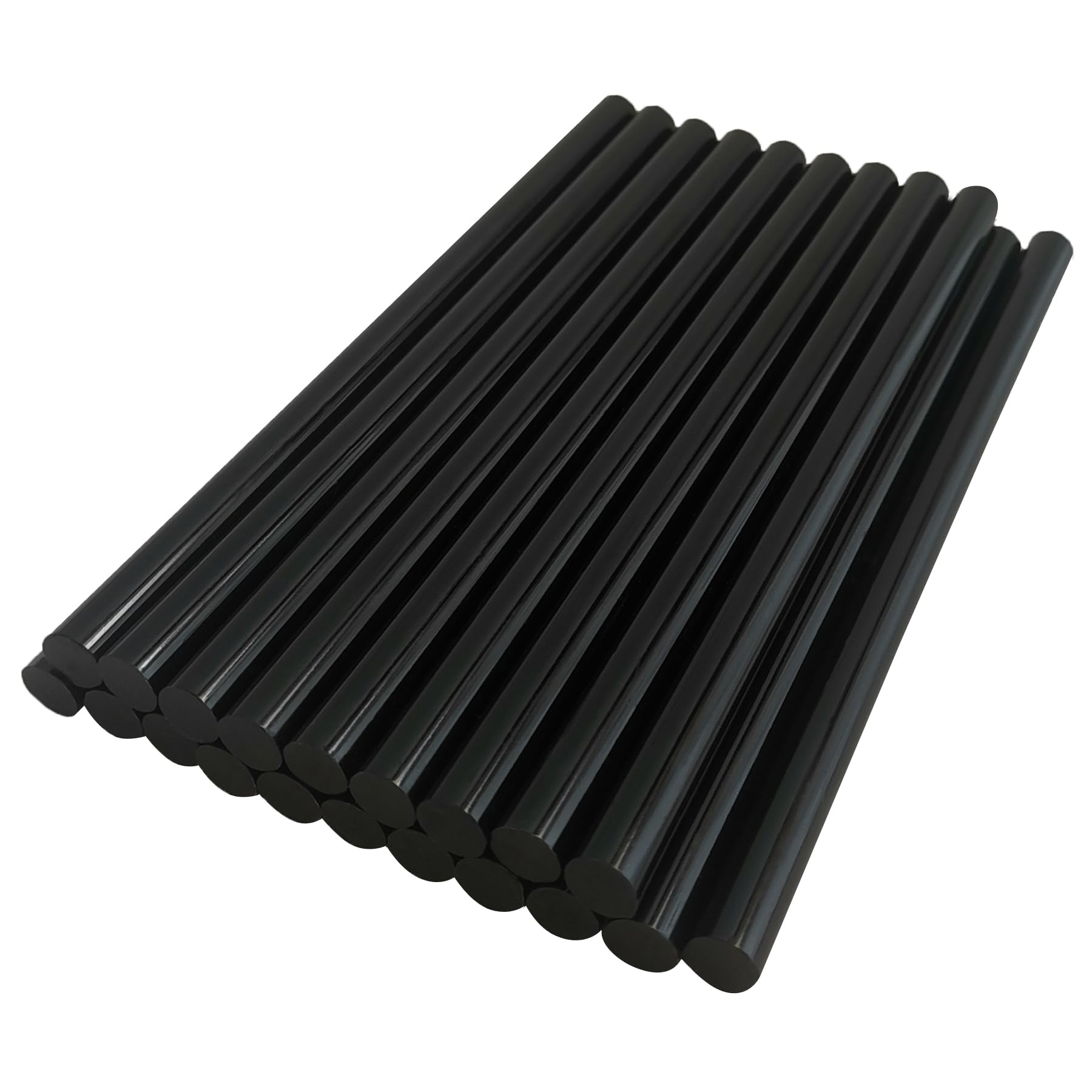 20 Pz Colla a Caldo Bastoncini 200mm x 10mm Nero Adesivo per Pistola Colla a Caldo