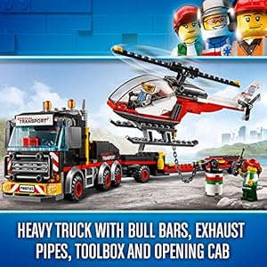 Amazon.co.jp - レゴ® シティ 巨大貨物輸送車とヘリコプター 60183