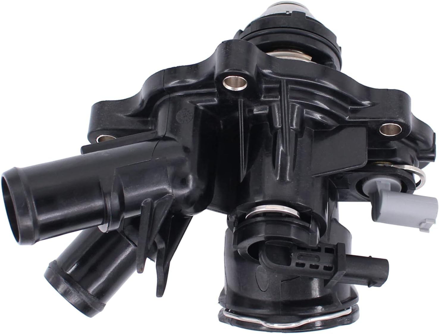 MOTOKU Engine Coolant Thermostat Assembly w/housing Gasket for Mercedes-Benz C250 SLK250 2012-2015