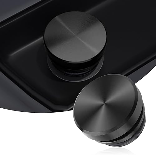 1 funda para encendedor de cigarrillos de automóvil, aleación de 0.68 x 1.1 pulgadas, anillo de goma antiaccidental, tapón sellado, accesorio