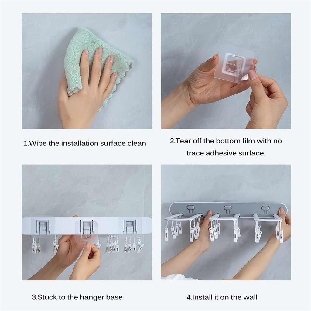 JSEIAJB Sock Drying Racks Laundry Drip Hanger Rectangle with Pegs Indoor Outdoor Clothesline Hanging Dryer Clothespins