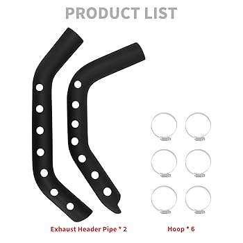 Amazon | HDBUBALUS オートバイ 排気マフラー 排気管カバー