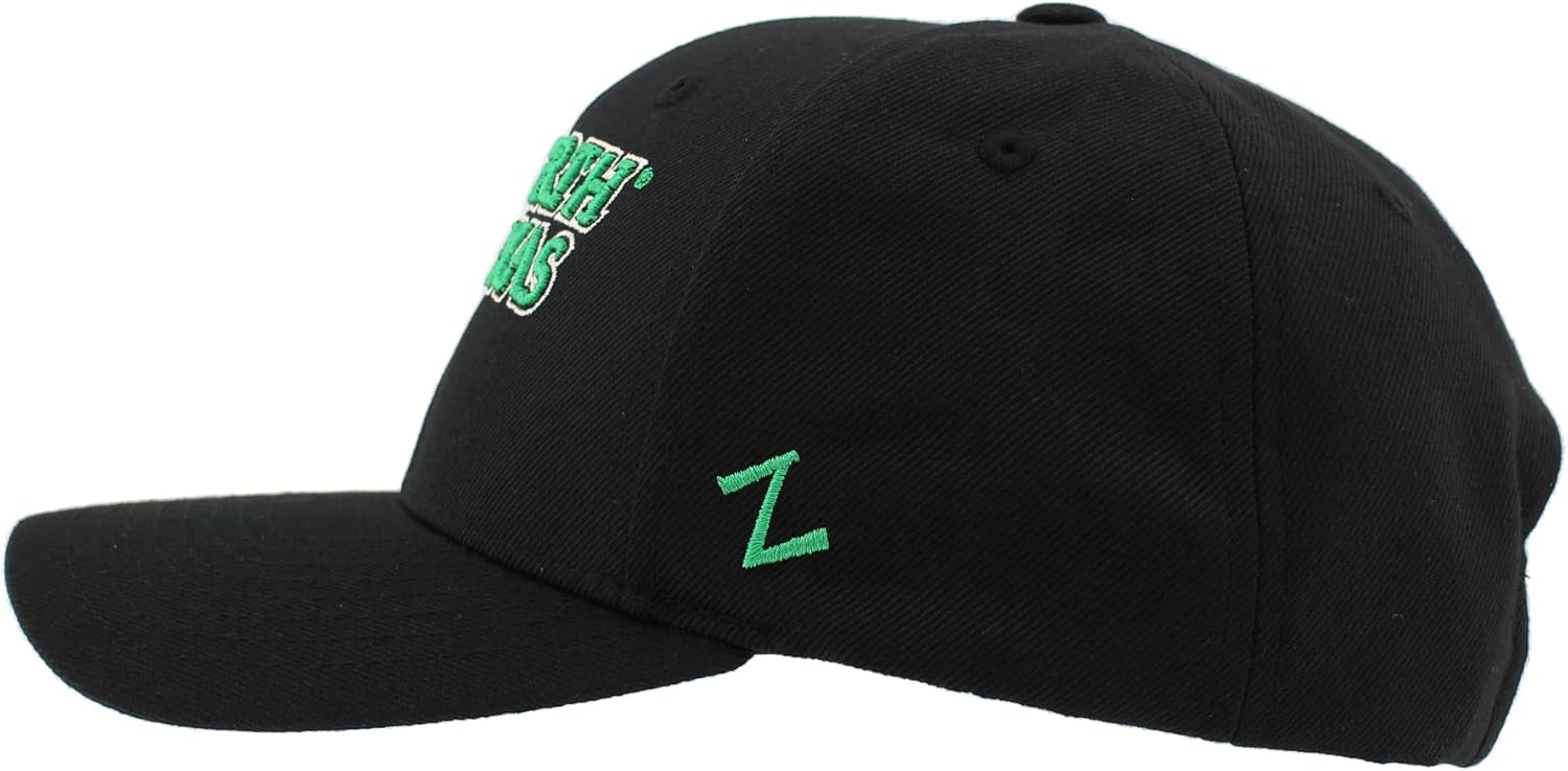 ZHATS NCAA Unisex-Adult NCAA Officially Licensed Snapback Hat Competitor Black