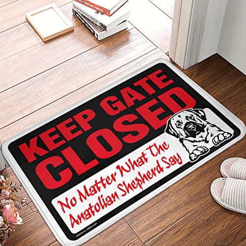 Paillasson Anatolian Shepherd Keep Gate Closed 65x90 cm