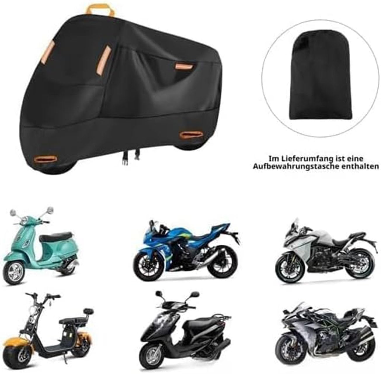 Pokrowce motocyklowe do Kawasaki VN 900 Vulcan, pokrowiec na motocykl pokrowce na motocykl, oddychające wodoodporne akcesoria chroniące przed słońcem, XXXXL