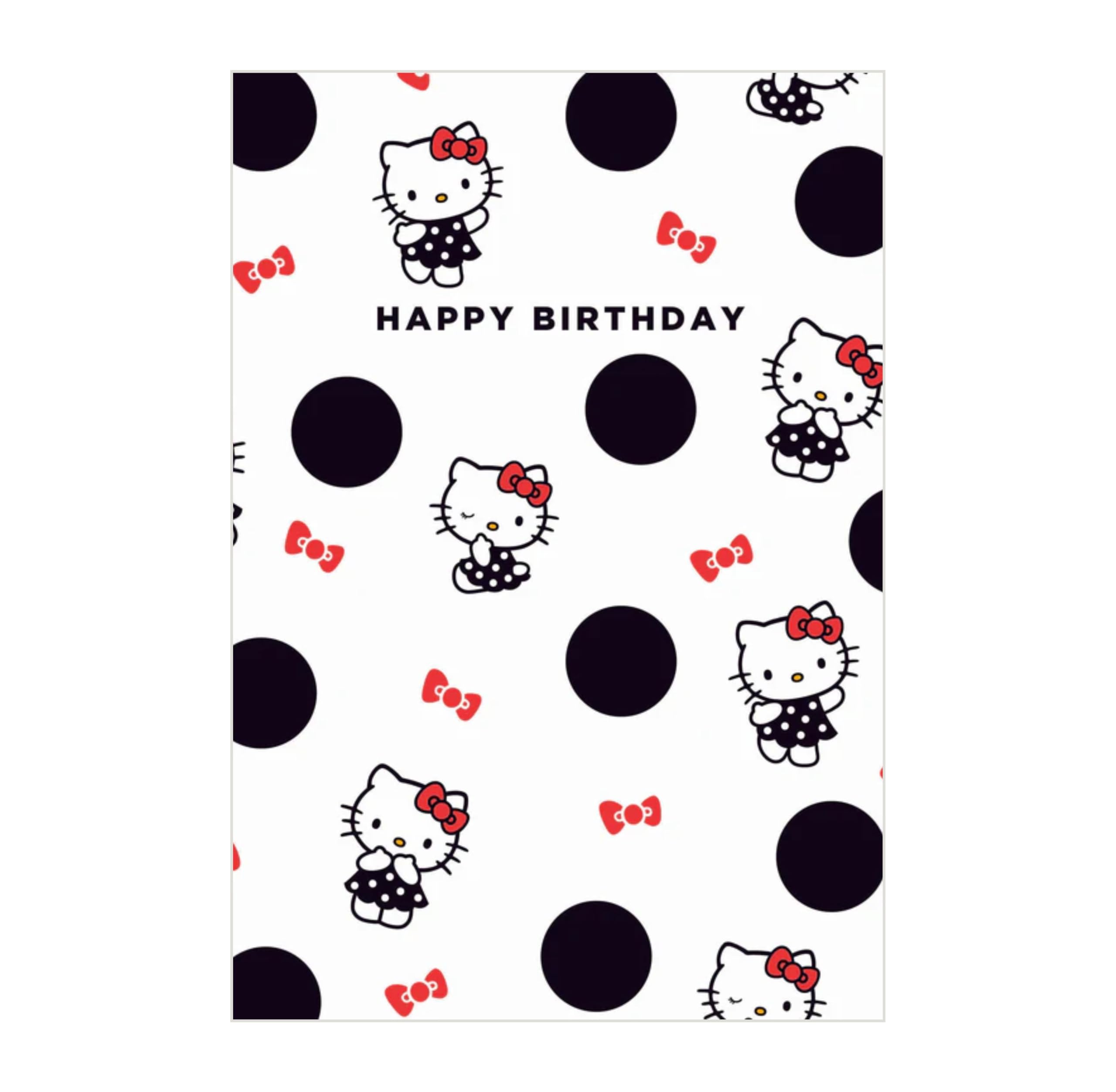 Hello Kitty Birthday Card