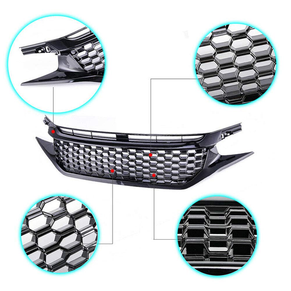 Amazon | CARIG 【セット買い】フロントグリル ホンダ シビック