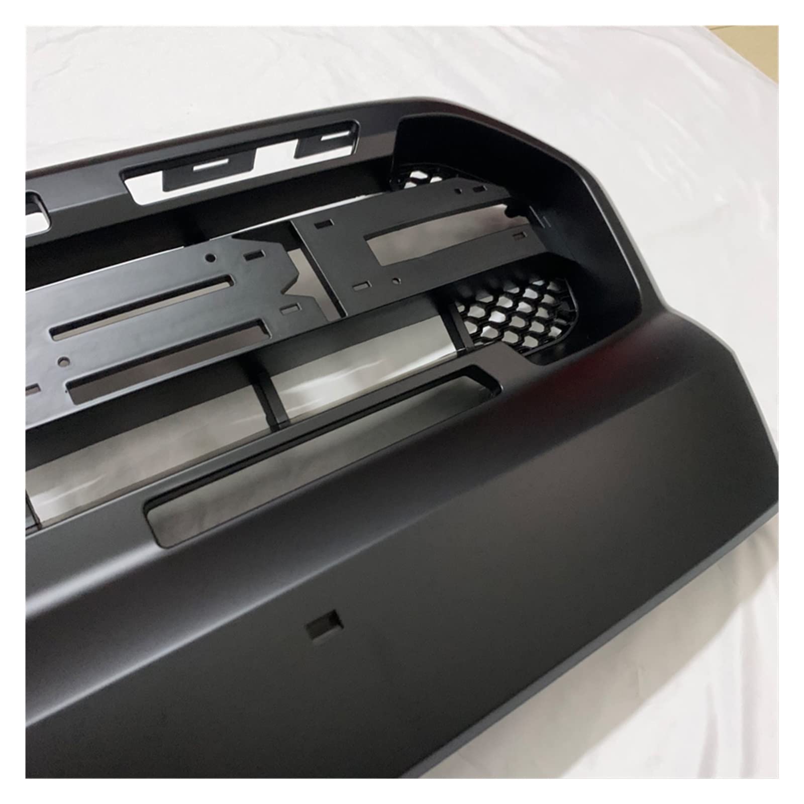 Parrillas compatibles con Ranger T7 Raptor Wildtrak MK3 Grill XL XLT 2015 2016 2017 2018 Cubierta de Parrilla Delantera Parrillas(Red ROFD Amber LED)