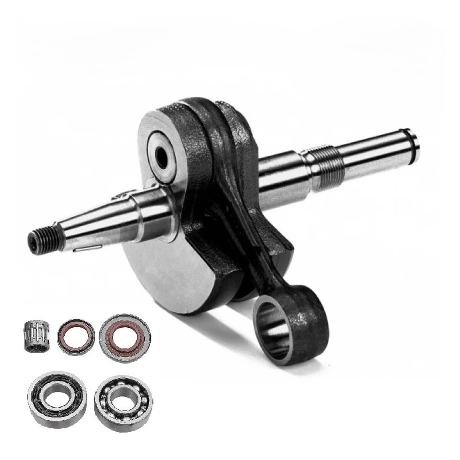 Kurbelwellen-Kurbelwellenlager-Öldichtungssatz passend for S-t-i-H-L MS341 MS361 MS 341 361 Kettensägen-Ersatzteile #1135 030 0400(Combo Kit)