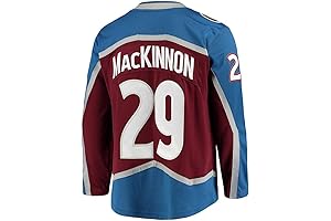 Official Colorado Avalanche Nathan MacKinnon Youth Reverse Retro Jersey