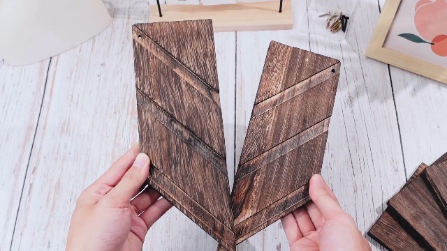 Amazon.com : RattanView 3 Wall Wood File Organizer Hanging File