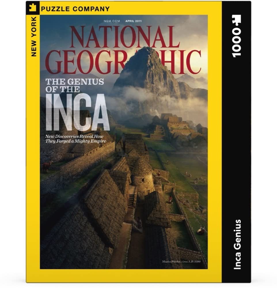 New York Puzzle Company - National Geographic Inca Genius – Puzzle de 1000 pièces