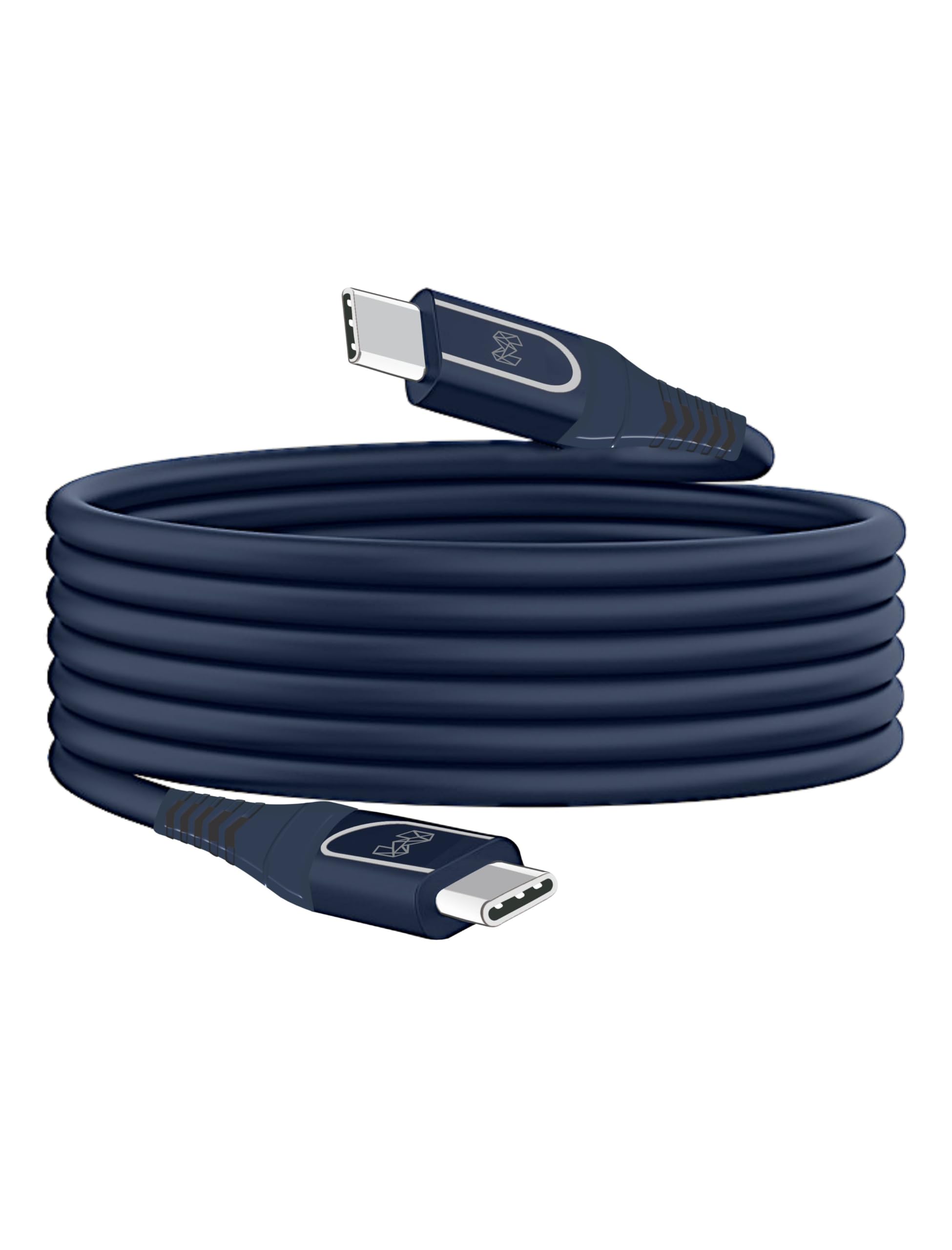 MOOSH USB C Cable(100W 6ft) Type C Charger Cord Softline Silicone Fast Charging and Data Sync Cable for iPhone 15/15Pro/15ProMax MacBook Pro 2020,iPad Pro, iPad Air,Samsung Galaxy S24 (Royal Blue) (B0DGLTJSQN) Amazon Price History, Amazon Price Tracker
