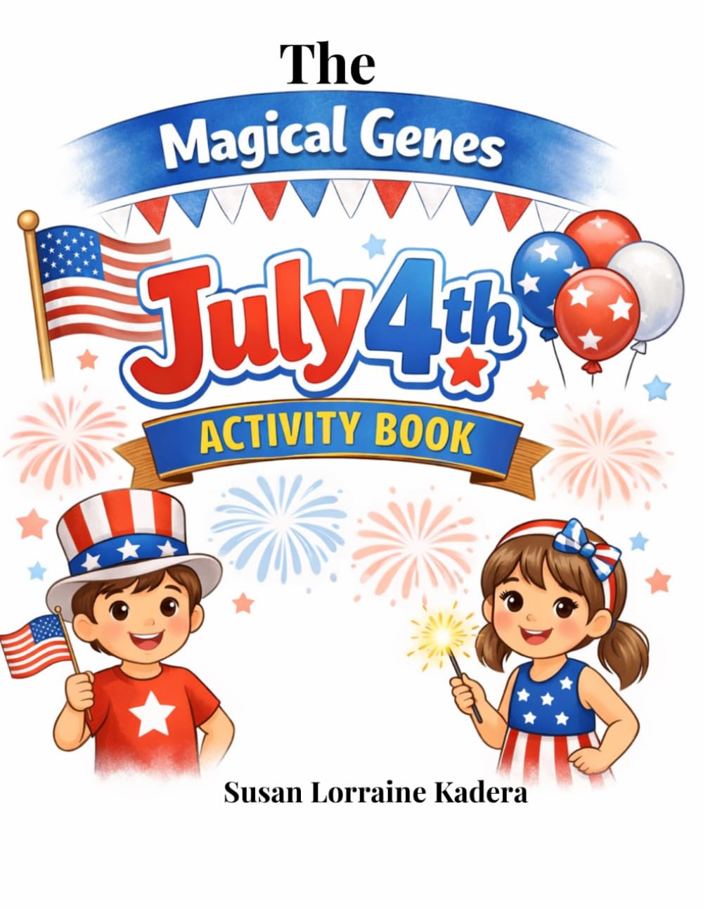 The Magical Genes July 4th Activity Book