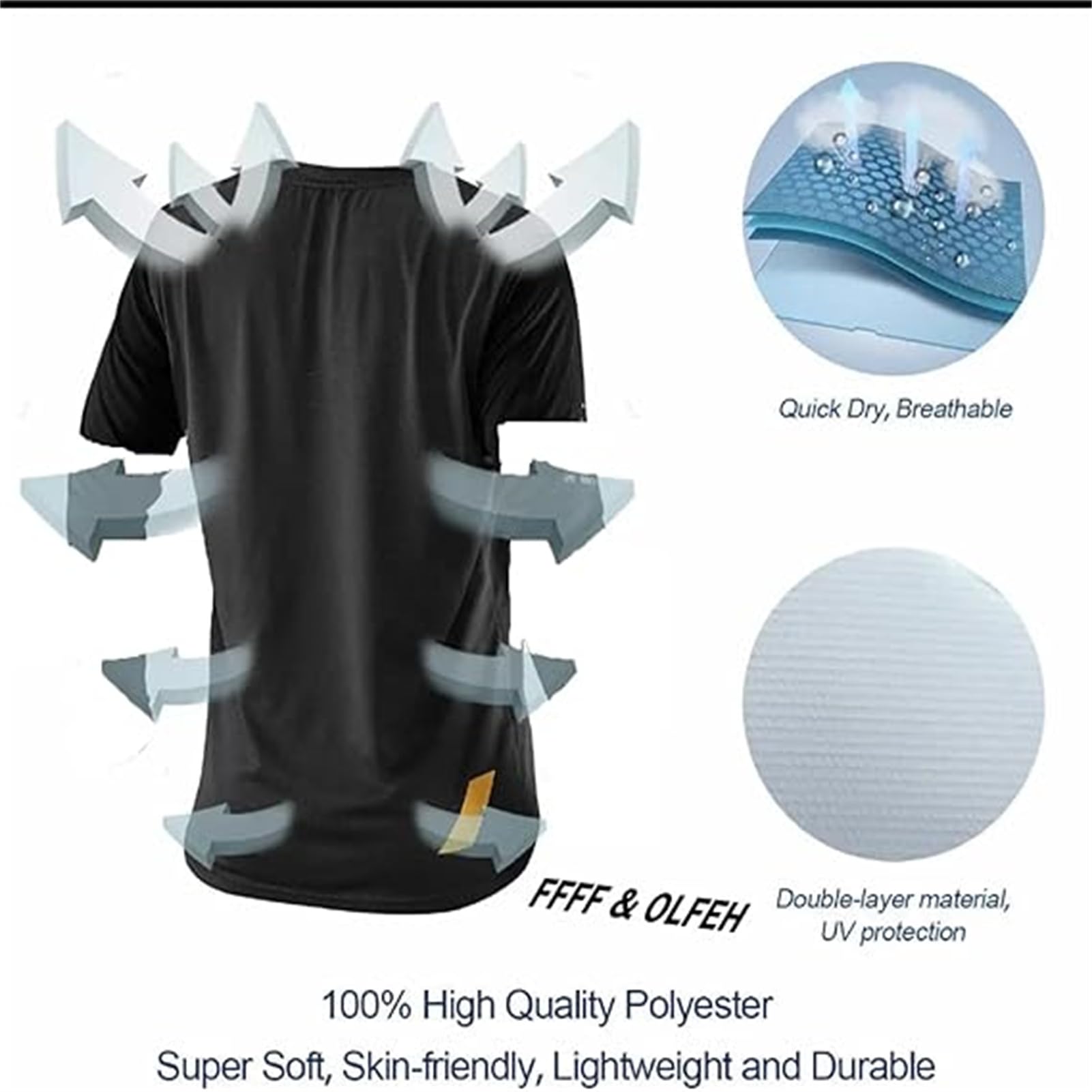 Maglia MTB da Uomo Manica Corta,Abbigliamento Ciclismo da Uomo,Maglia Manica Corta,Ciclismo Ciclismo Jerseys per Uomo,Ad Asciugatura Rapida Traspirante