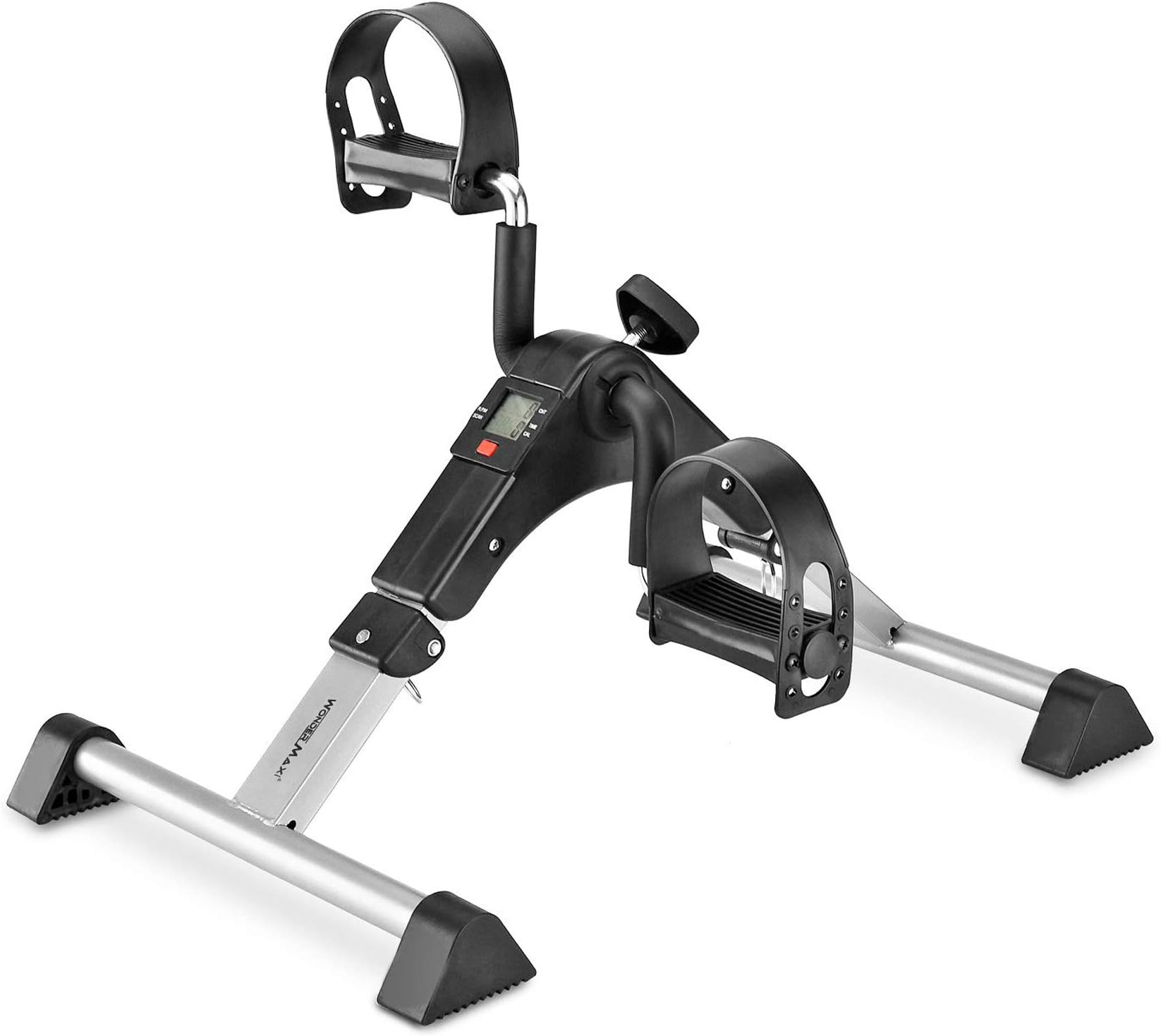 Under Desk Walking Treadmill Workout Walking Machine Electric with LCD Display and Remote Control Portable Compact Treadmill for Jogging and Walking Exercise Machine Home Gym (Silver)