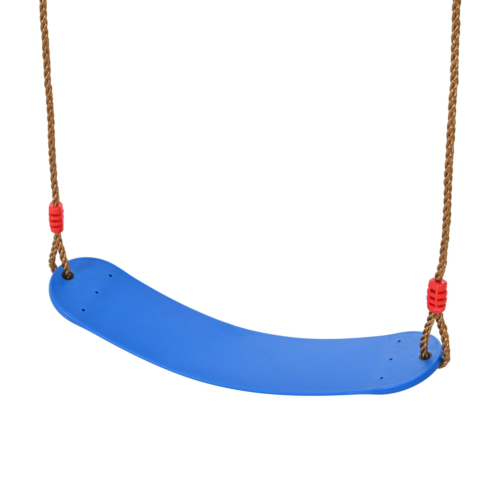 SACOOL Torre da gioco multifunzionale per bambini outdoor con trampolino, altalena, scivolo, canestro da basket, rete di sicurezza e robusto telaio in ferro per giardino, colorato