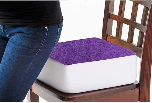 Comfort Finds Rise with Ease - Cojín de asiento grueso y firme para silla, almohadilla de espuma extra gruesa para el hogar, patio, oficina y