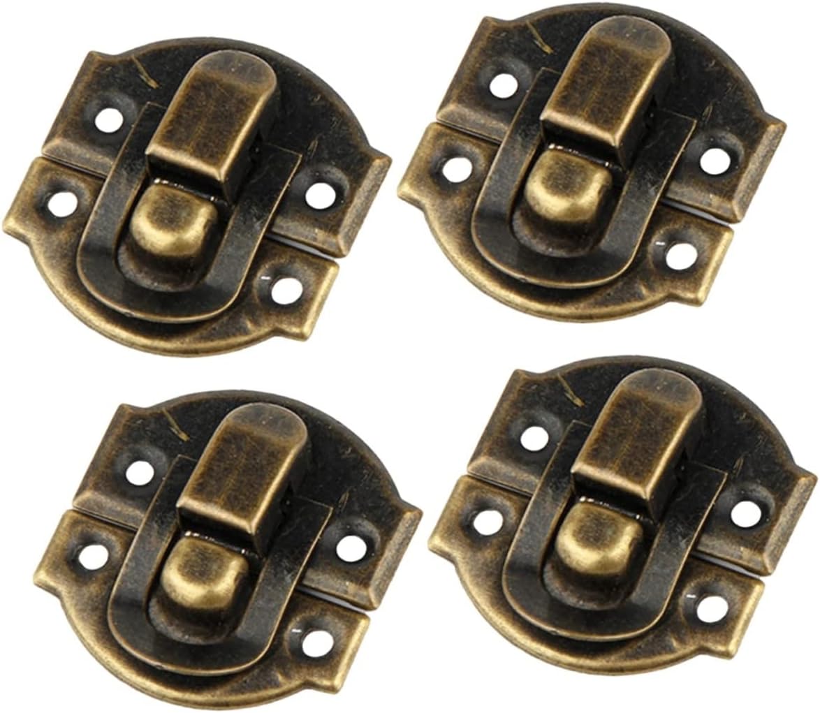 Generic 40 Pcs Hardware Antique Hasps Iron Lock, 3X2.8cm, 803PM3Y05M087KPVGPS