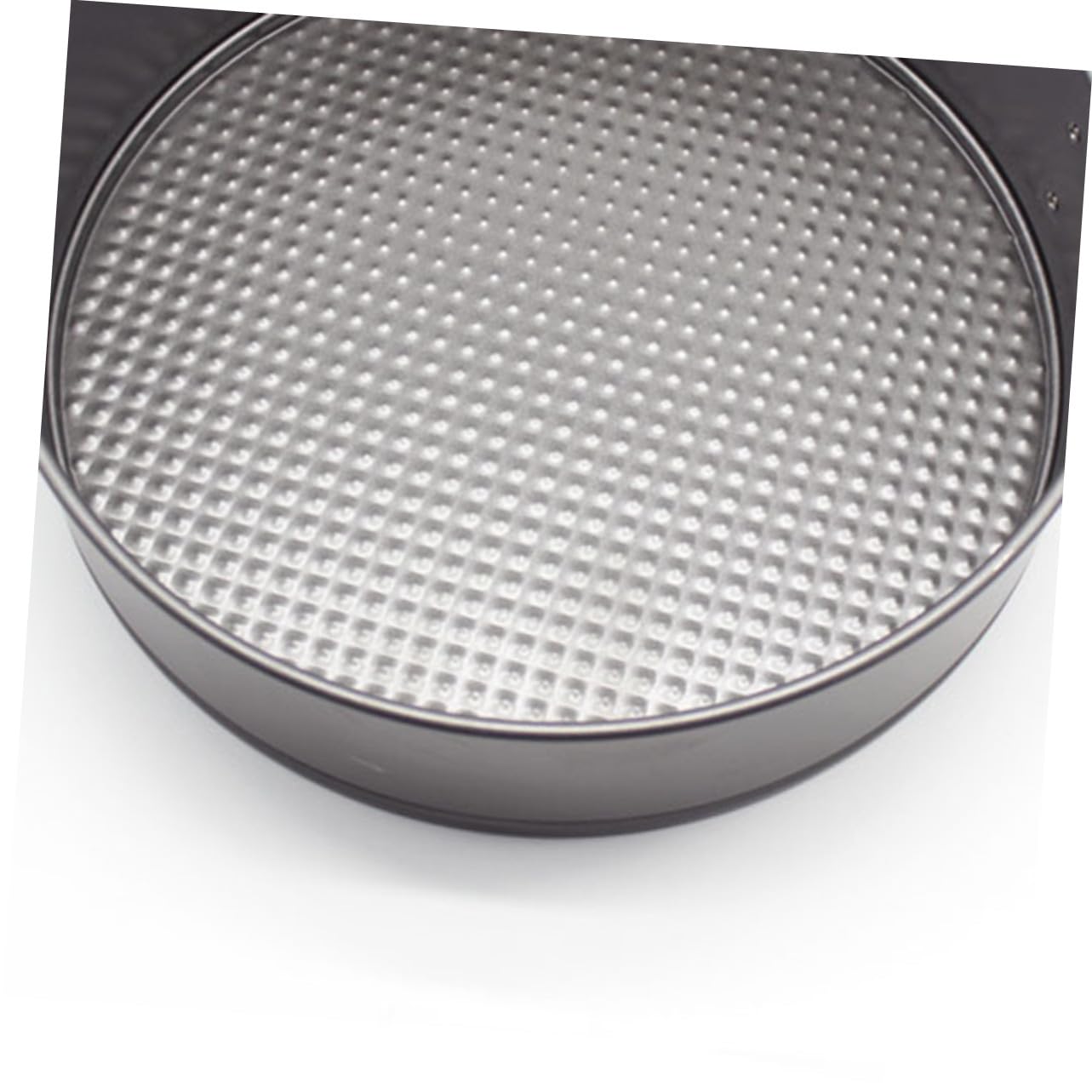 6 Piezas Moldes Redondos para Hornear Pastel Antiadherentes con Extraíble Tipo Panal Bandejas Negro para Tartas Bodas Fiestas y Uso Doméstico