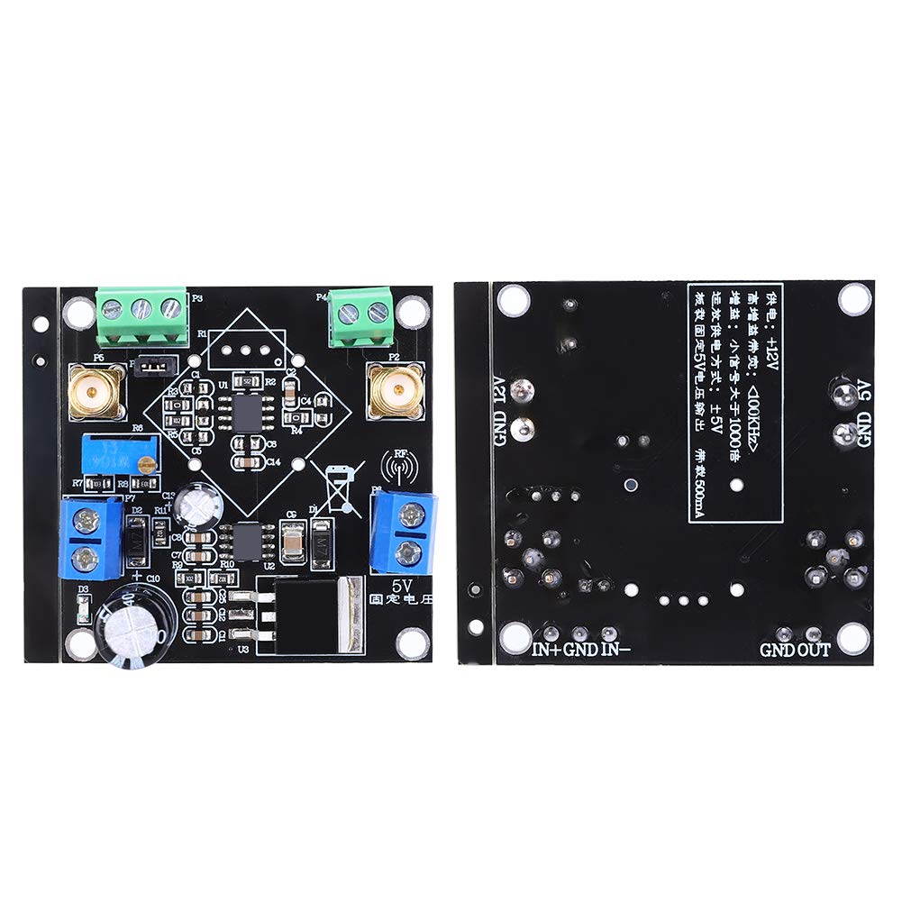 Modulo Amplificatore di Tensione Ad623, Amplificatore Strumentazione Regolabile Mini Modulo, Amplificatore differenziale Segnale Singolo/differenziale Piccolo