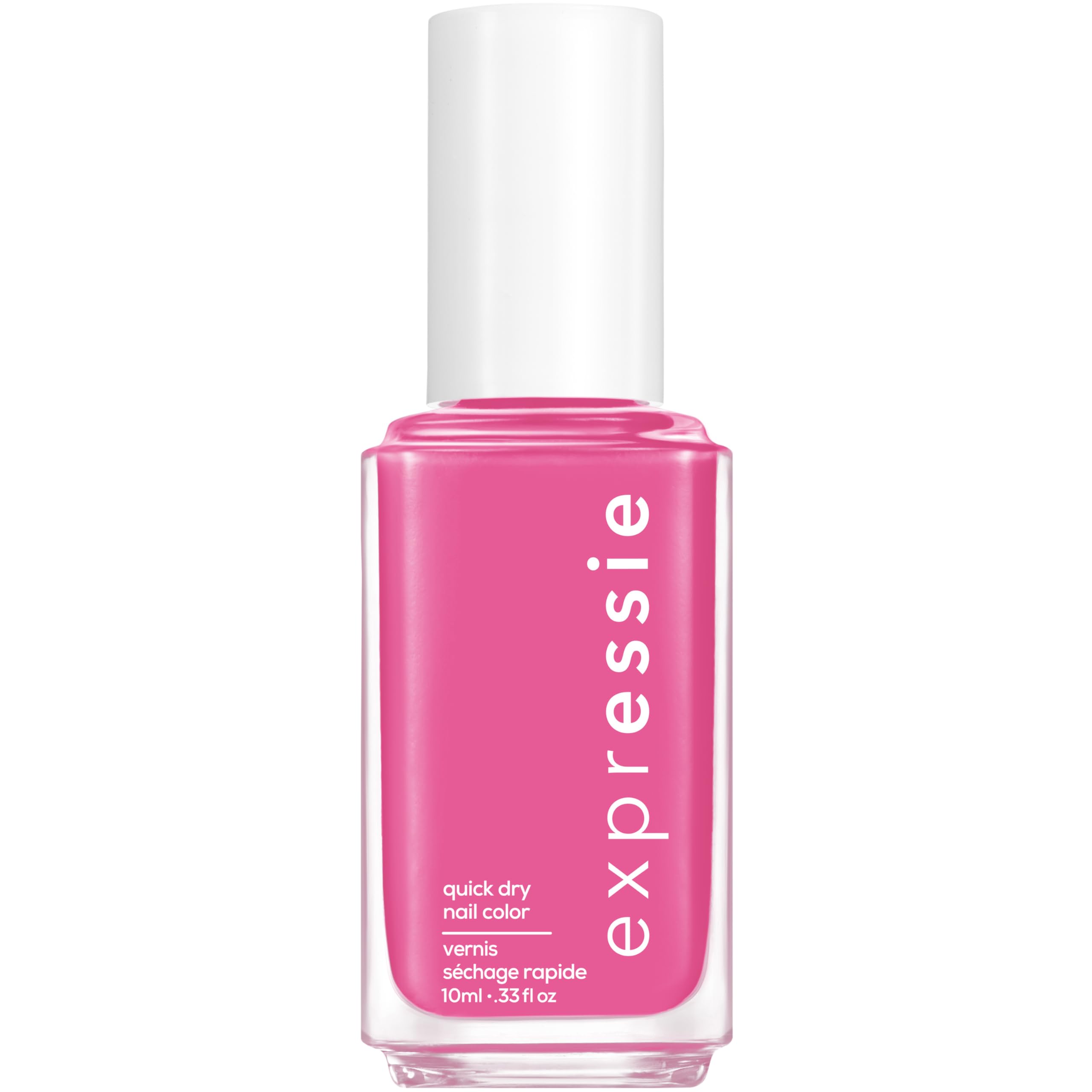 essie Expressie Quick-Dry Nail Polish, Trick Clique, barbie pink shade, Dries In 20 Minutes,...